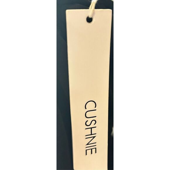 Cushnie High Waist Ruched Midi Skirt in Black NWT Size 0 - Picture 5 of 6